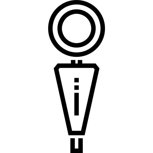 abwärtsanzeige Detailed Straight Lineal icon