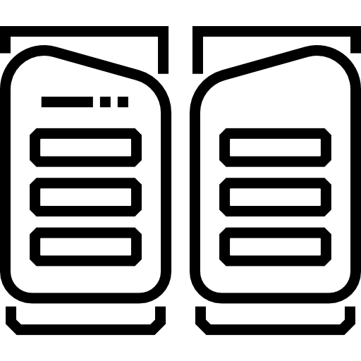 nakolanniki Detailed Straight Lineal ikona