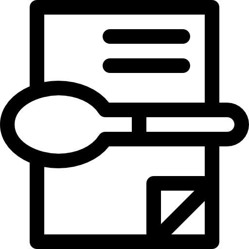 조리 Basic Rounded Lineal icon
