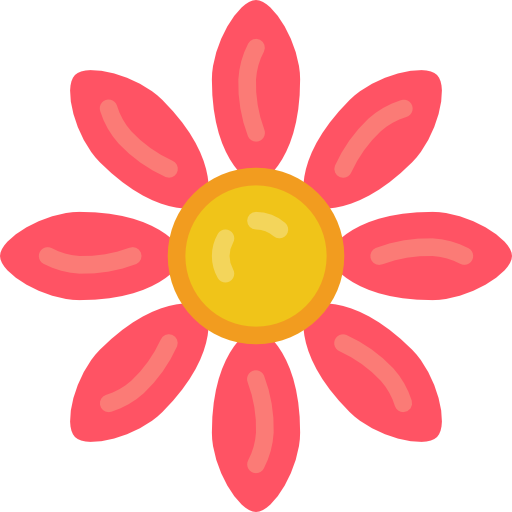 Asteraceae Basic Miscellany Flat icon