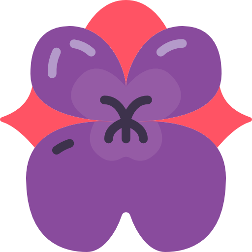 orchidaceae Basic Miscellany Flat icono