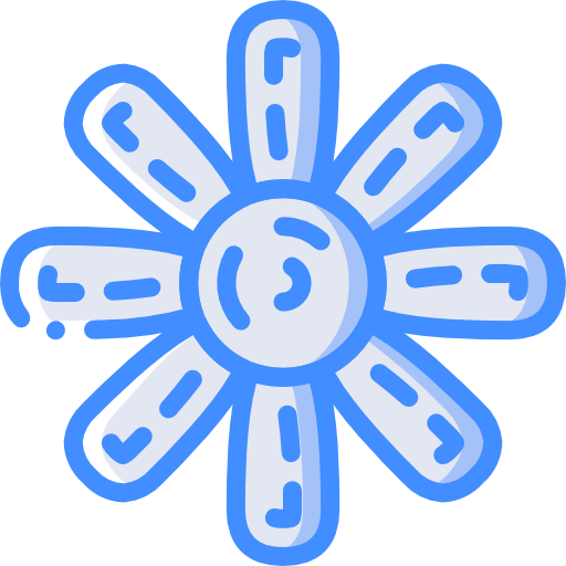 asteraceae Basic Miscellany Blue icon