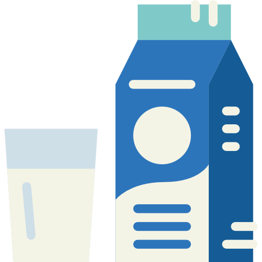 bouteille de lait Smalllikeart Flat Icône
