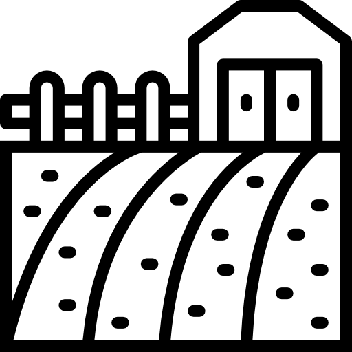 bauernhof Smalllikeart Lineal icon