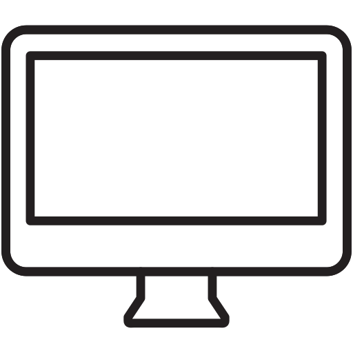 monitor Generic outline icoon