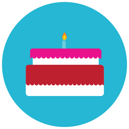 gâteau d'anniversaire Generic Others Icône