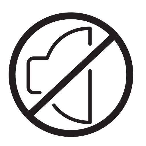 Mute Generic outline icon