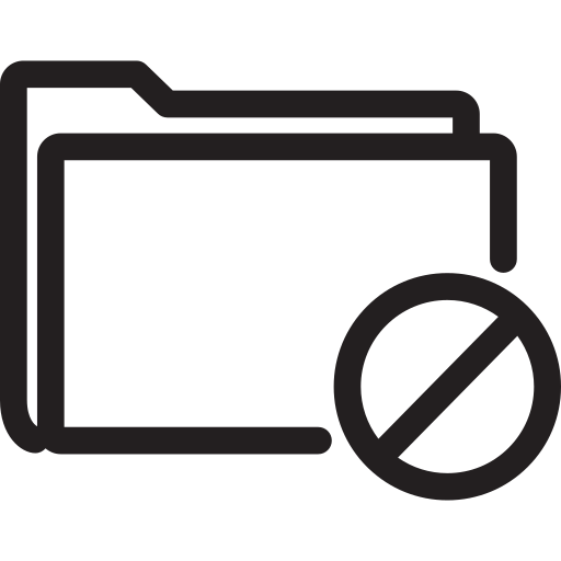 Folder Generic outline icon