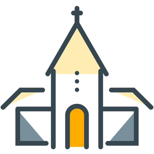 kościół Generic color lineal-color ikona