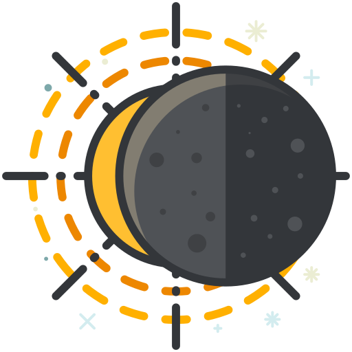 Moon Generic color lineal-color icon