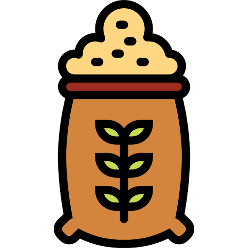 bolsa de semillas Smalllikeart Lineal Color icono