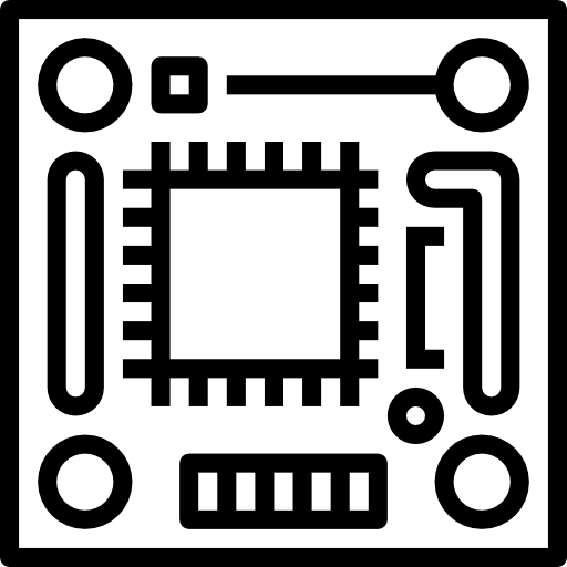 zentralprozessor Smalllikeart Lineal icon