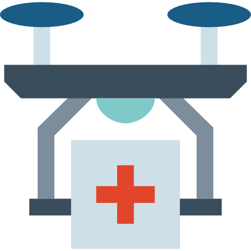 Medical assistance Smalllikeart Flat icon