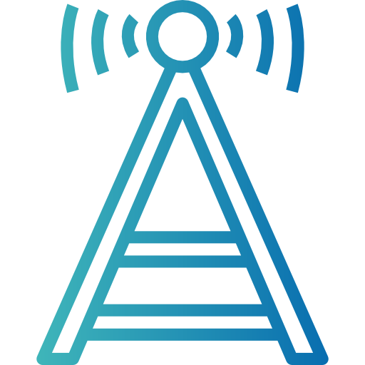 Antenna Smalllikeart Gradient icon