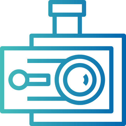 Camera Smalllikeart Gradient icon
