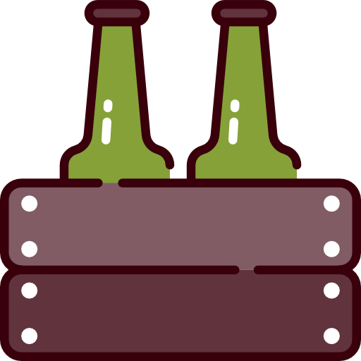 pudełko piwa Good Ware Lineal Color ikona