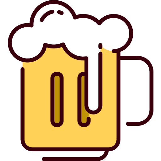 Pint of beer Good Ware Lineal Color icon