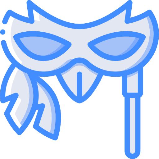 maske Basic Miscellany Blue icon