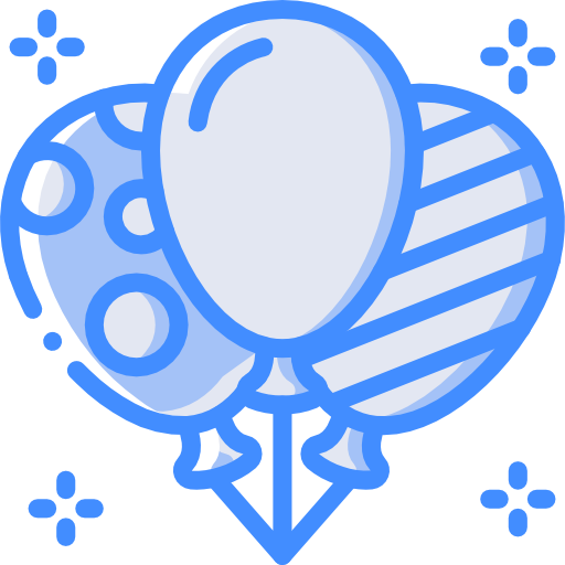 globos Basic Miscellany Blue icono