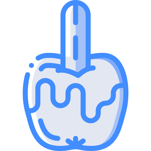 사과 Basic Miscellany Blue icon