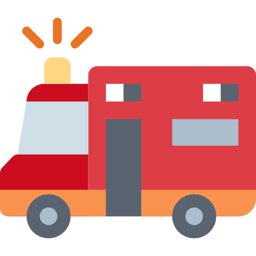 ambulancia Smalllikeart Flat icono