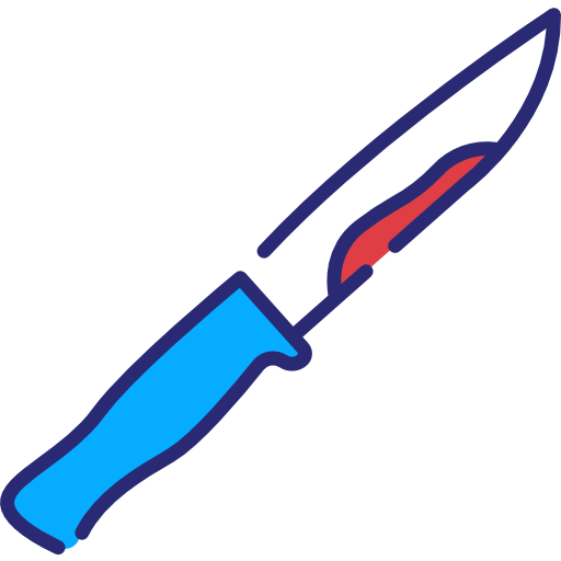 coltello Good Ware Lineal Color icona