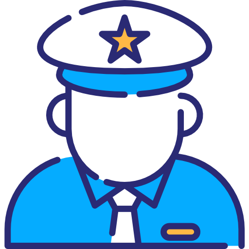 Полицейский Good Ware Lineal Color иконка