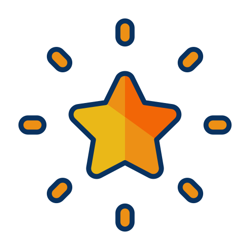 Star Generic color lineal-color icon