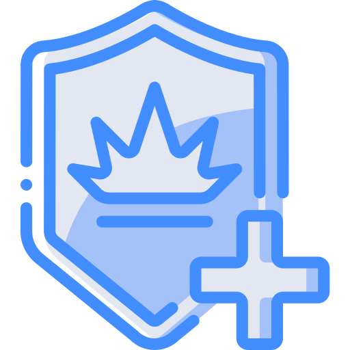방패 Basic Miscellany Blue icon