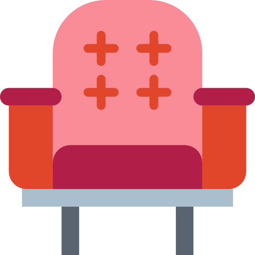 fotel Smalllikeart Flat ikona