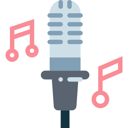 mikrofon Smalllikeart Flat icon
