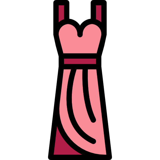 vestido Smalllikeart Lineal Color icono