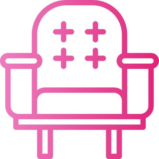 fotel Smalllikeart Gradient ikona
