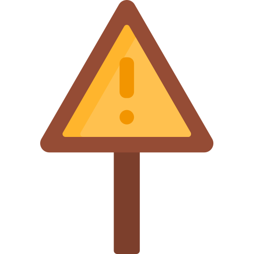 segno di pericolo Special Flat icona