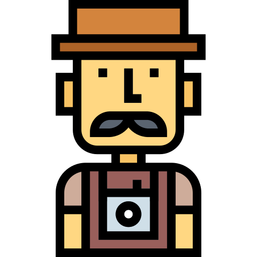 hipster Smalllikeart Lineal Color icon