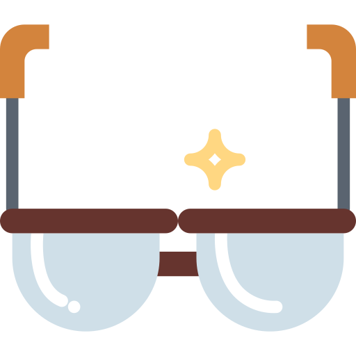 brille Smalllikeart Flat icon