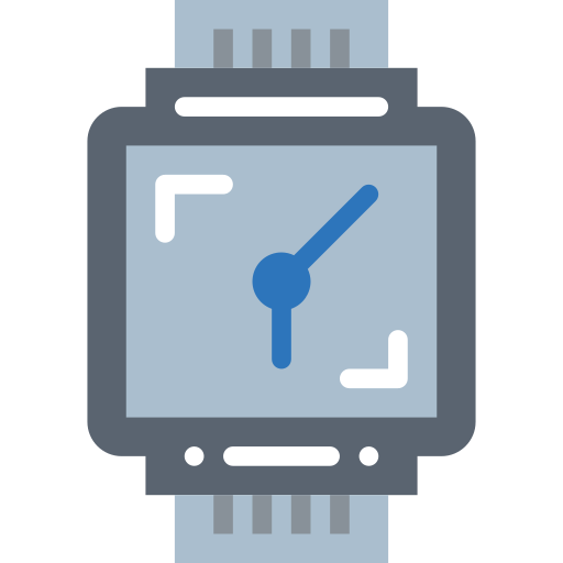 Wristwatch Smalllikeart Flat icon
