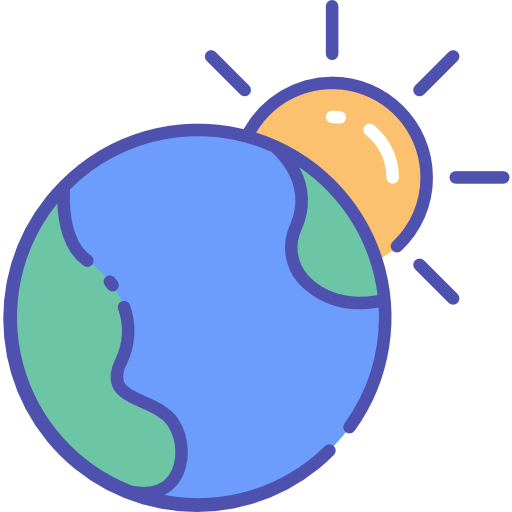 Global warming Good Ware Lineal Color icon