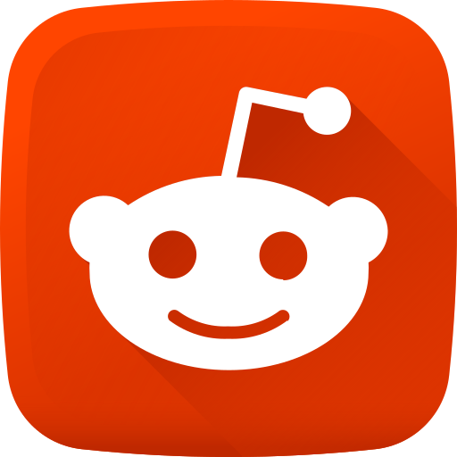 reddit 3D Color icono