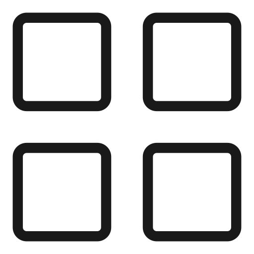 Grid Generic outline icon