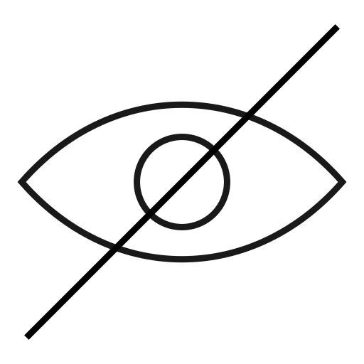 ojo Generic outline icono