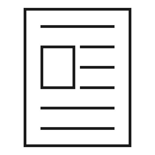 Бумага Generic outline иконка