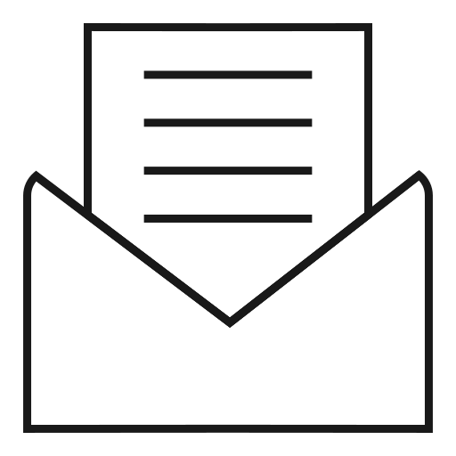 Письмо Generic outline иконка