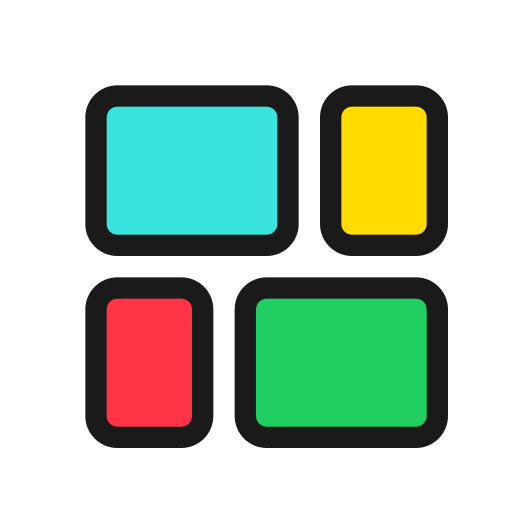 Grid Generic color lineal-color icon