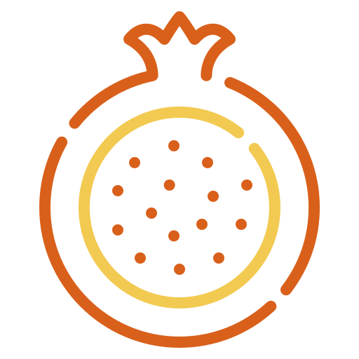 석류 Generic color outline icon