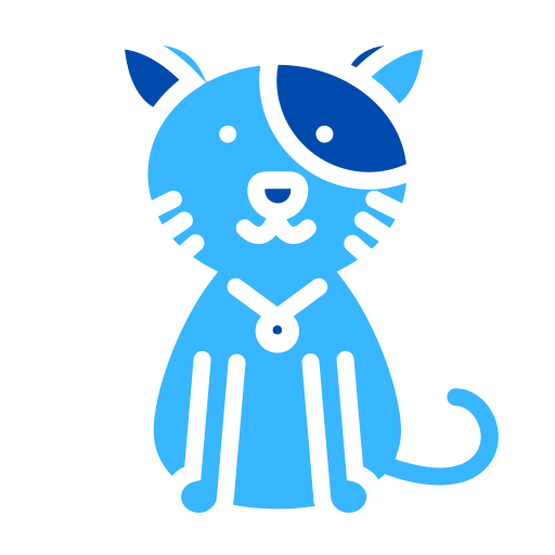 Cat Generic color fill icon