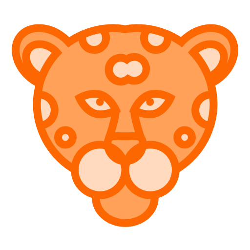 Cheetah Generic color lineal-color icon
