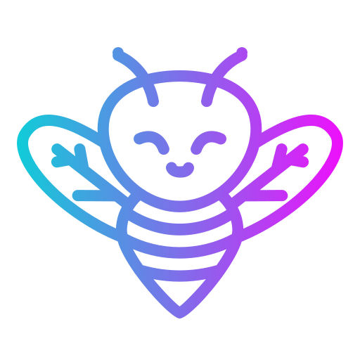 abeille Generic gradient outline Icône