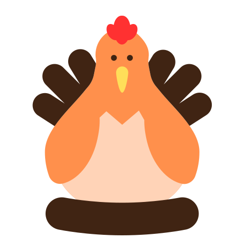 kurczak Generic color fill ikona