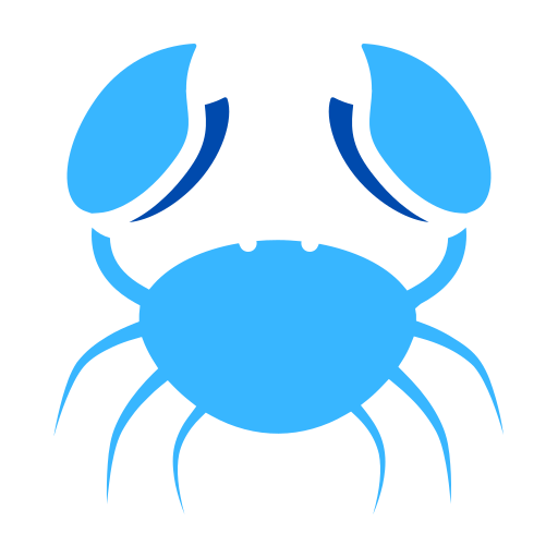 Crab Generic color fill icon
